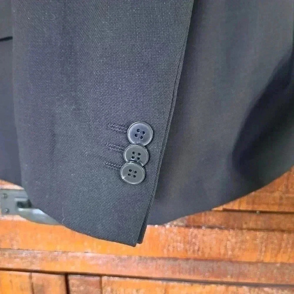 Frank & Oak Women's Black Open Front  Blazer - Size Medium EUC - Picture 6 of 15